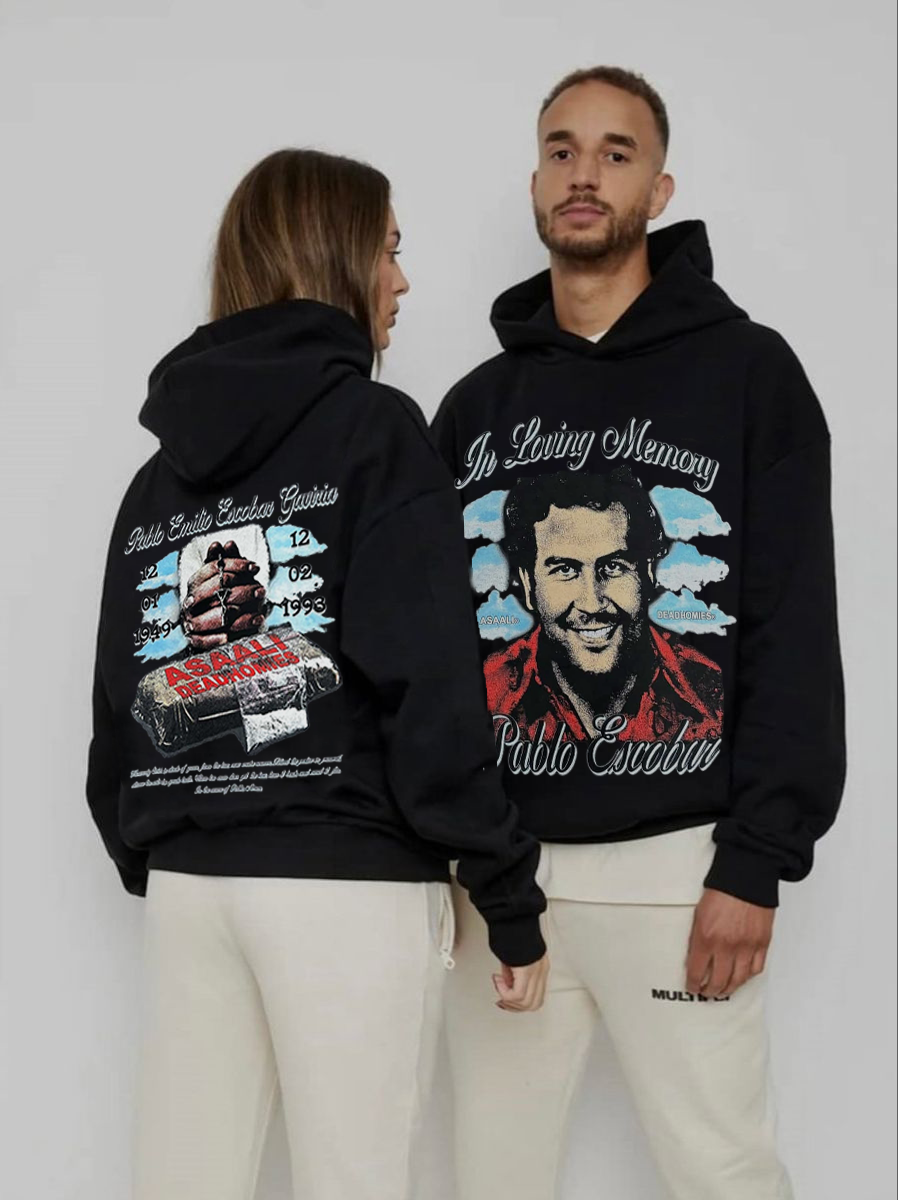 Deadhomies x Asaali Pablo Escobar Hoodie