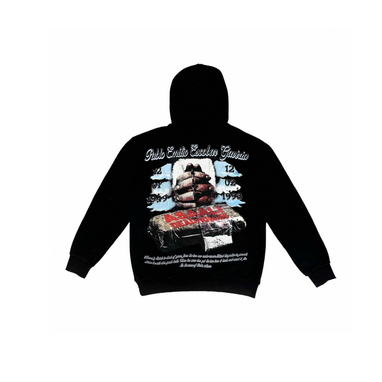 Deadhomies x Asaali Pablo Escobar Hoodie