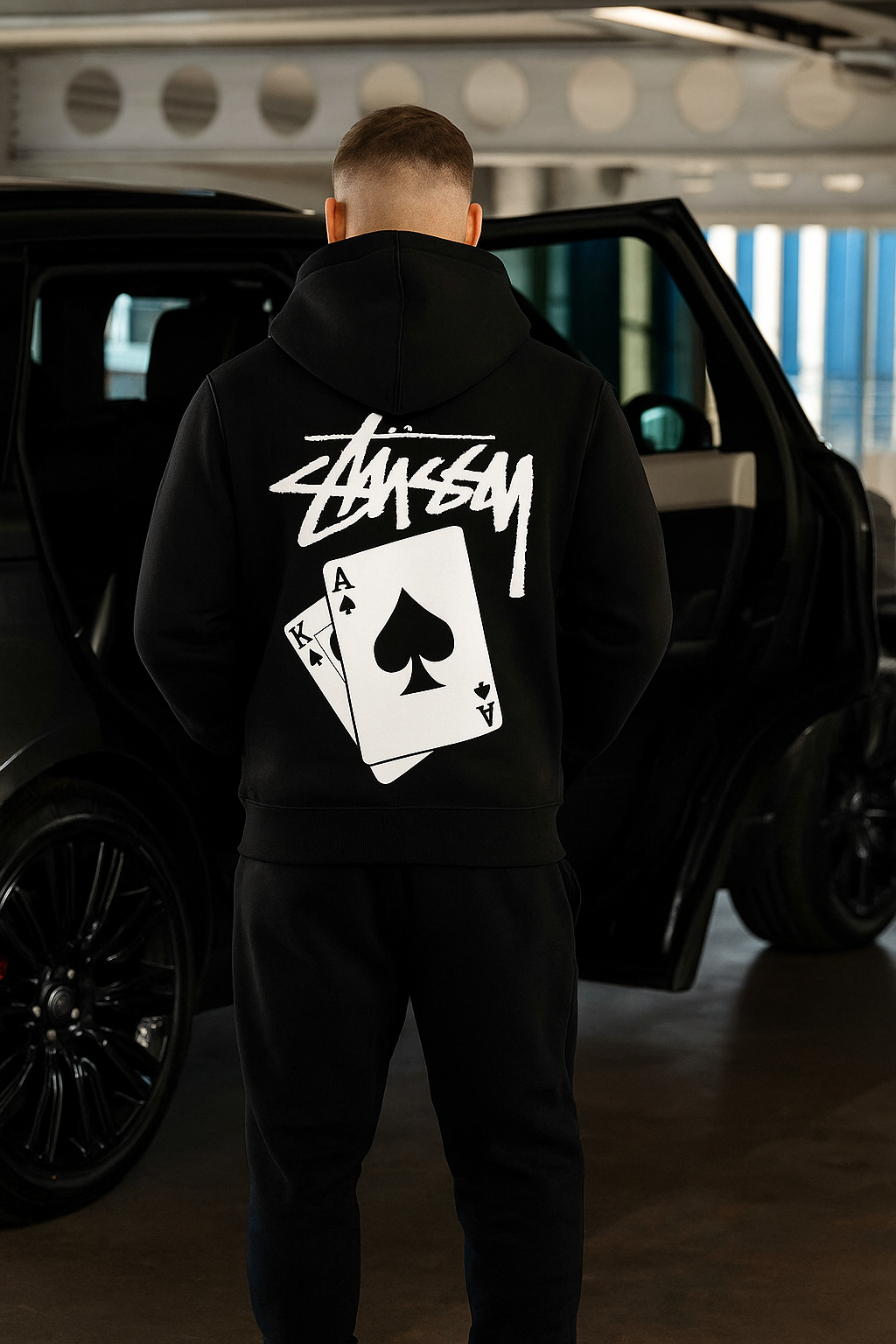 Stussy Playing Cards Hoodie
